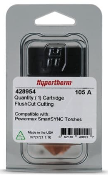 Hypertherm SmartSYNC cartridge 105 Amp FlushCut 428954