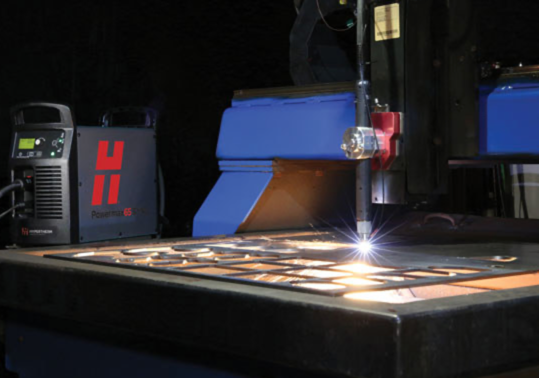 083359 Hypertherm Powermax65 SYNC plasma cutter with CPC port 15.2m handheld torch + consumables CE