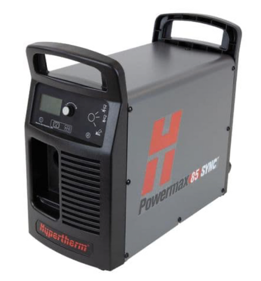 087210 Hypertherm Powermax 85 SYNC plasma cutter, CE version 3 phase 19mm pierce