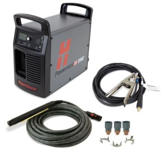 087202 Hypertherm Powermax 85 SYNC plasma cutter, with 7.6m mechanised torch + CPC port