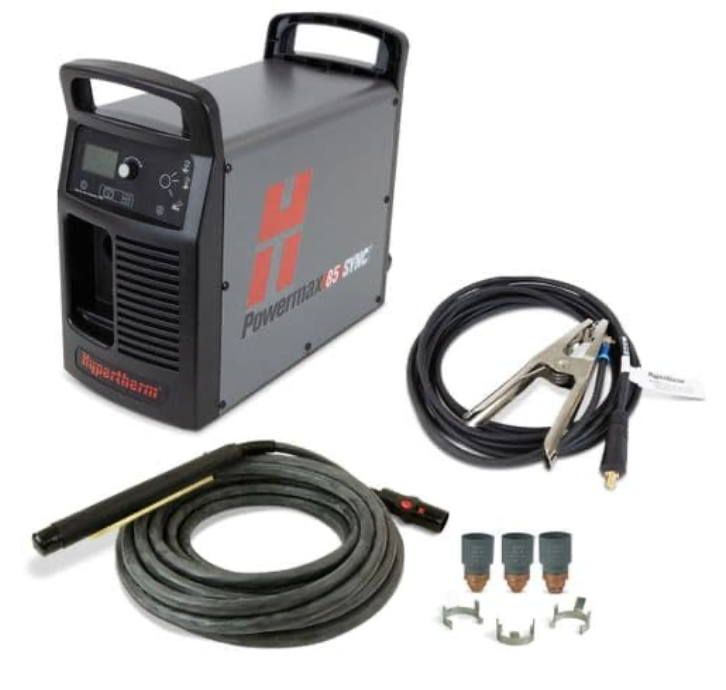 087205 Hypertherm Powermax 85 SYNC plasma cutter, with 7.6m mechanised torch , CPC & serial port