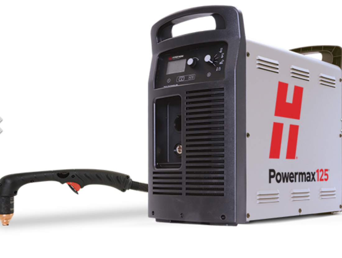 059532 Hypertherm Powermax 125, with CPC and Serial Port, 7.6m machine torch