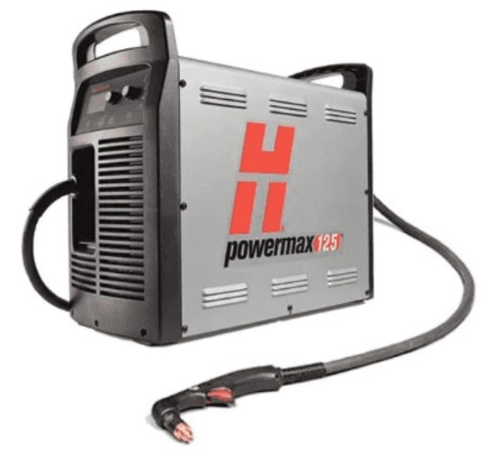 059572 Hypertherm Powermax125 Hand Plasma System w/CPC Port, 2 Torches, 15.2 m (50 ft) Leads